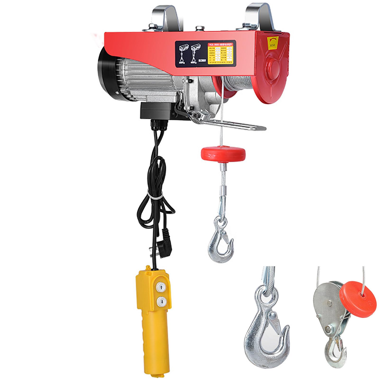 ホイスト　クレーン　小型 Amazon.co.jp: 電気ホイスト、300Kg-1000Kg小型クレーン、20M持ち上げ