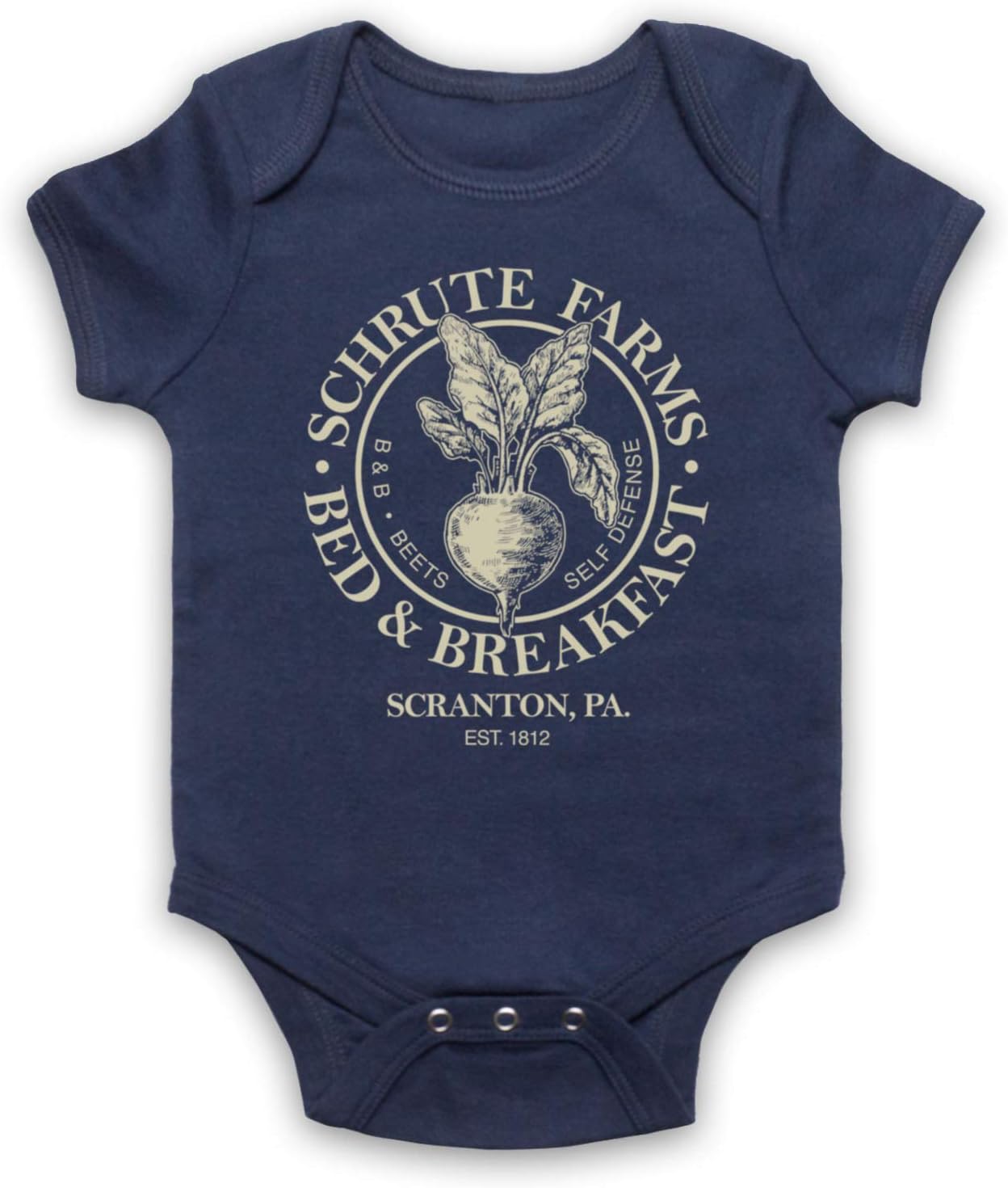My Icon Art & ClothingOffice Schrute Farms Bed & Breakfast Comedy TV Baby Grow