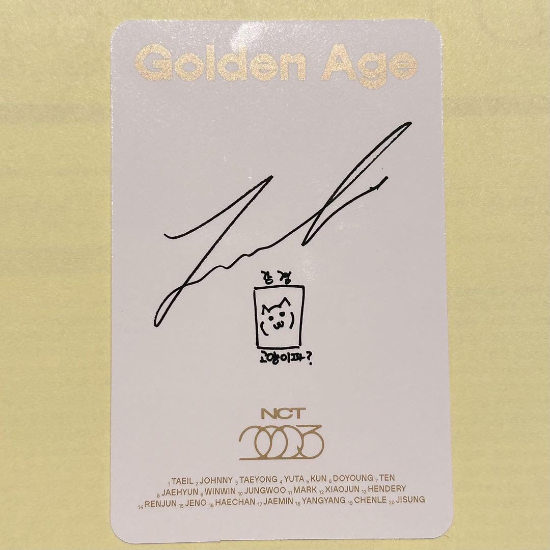 Amazon.co.jp: NCT DREAM Golden Age ジェミン トレカ : おもちゃ