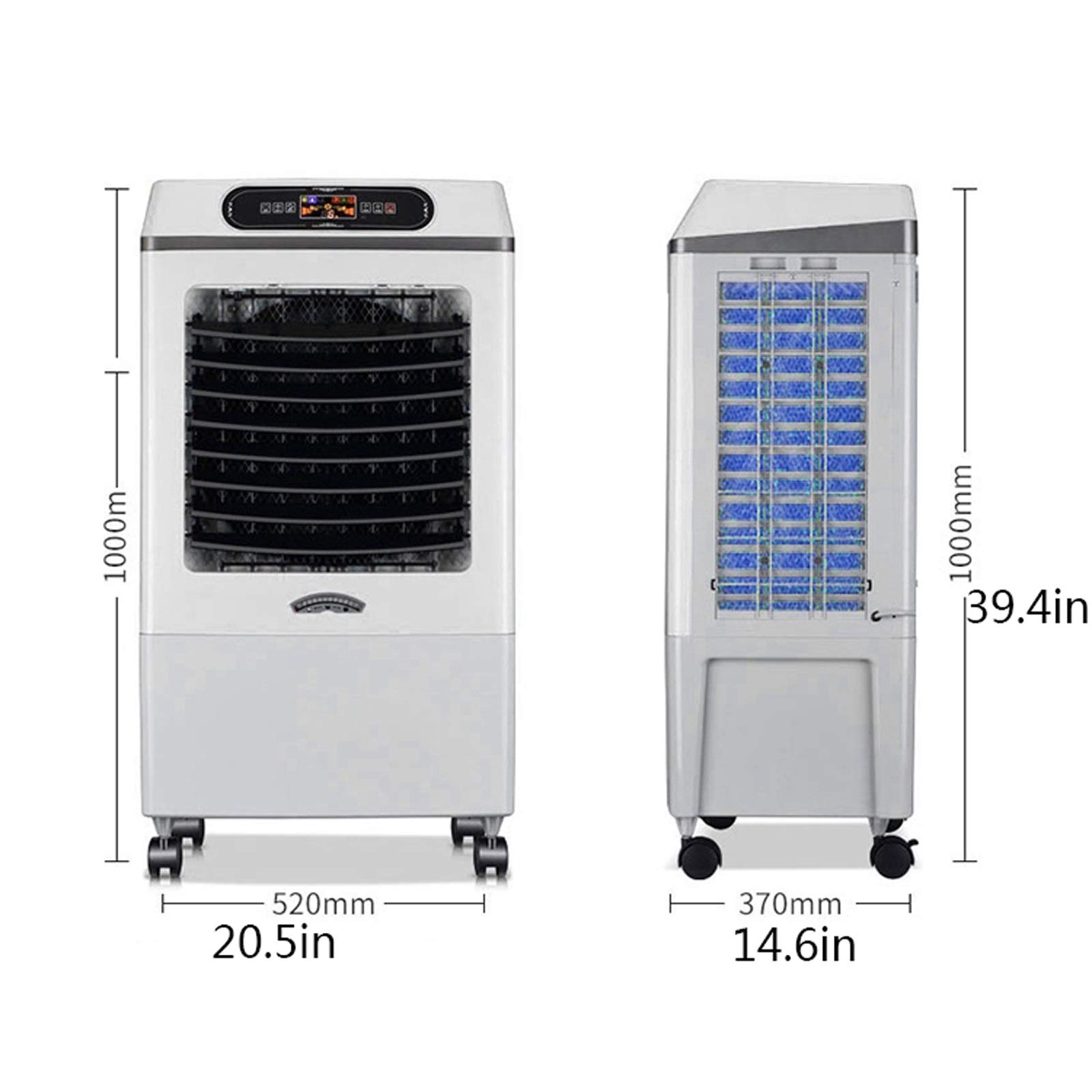 humidificadores Humidificador ultrasónico para Habitaciones Grandes, humidificadores de llenado Superior de 35 l con Control Remoto, humidificador de Aire de Apagado automático sin Agua