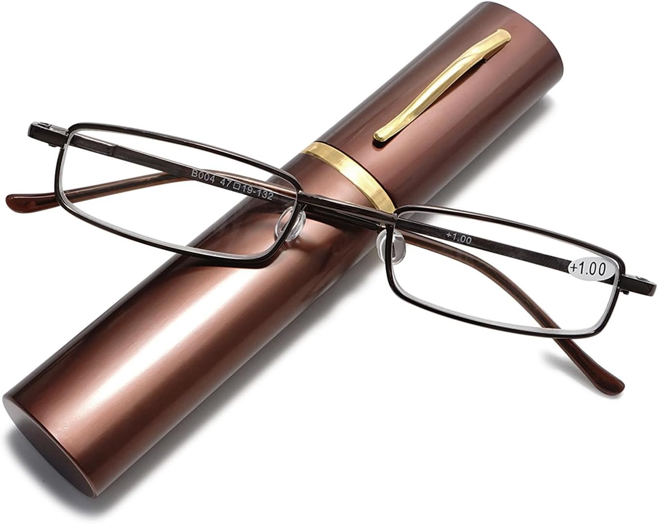 5PK Occhiali Da Lettura Rimless Anti Luce Blu Con Cerniera A Molla - Foto 10