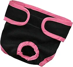 Gralara Fraldas para Cadelas No Cio (tamanho XL) Duráveis à Prova de Vazamentos Confortáveis Ajustáveis Premium Altamente Absorventes Reutilizáveis Laváveis