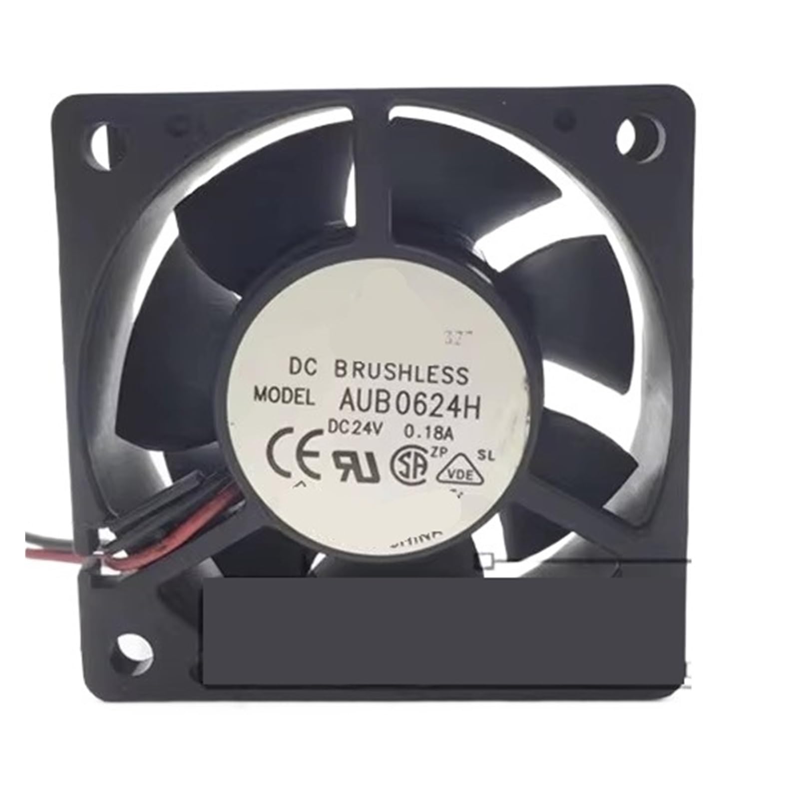 YUSKICCNE AUB0624H 60 * 60 * 25MM 24V 0.18A 6CM 2-Wire Cooling Fan(2wire A1)
