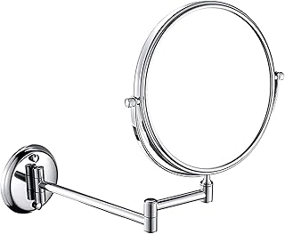 Makeup Mirror Shaving Mirror Bathroom Folding...
