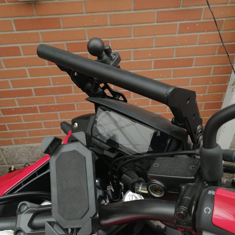 Motorcycle Windshield Mounts Mobile Phone Holder GPS Navigation Bracket for CB500X CB 500X CB 500 X 2017-2024, Enhanced Stability & Easy Installation