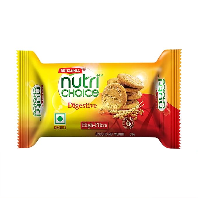 Britannia NutriChoice Digestive High Fibre Biscuits, 41.7g Amazon.in