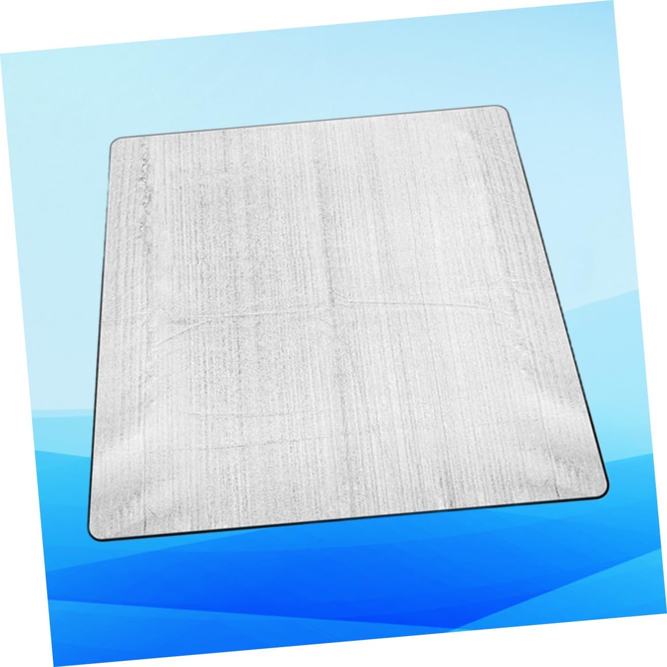 Outdoor Dampproof Camping Mat Aluminum Film Picnic Blanket Lightweight Foldable Sleeping Pad Cushion for Hiking and Tent Use Random Color