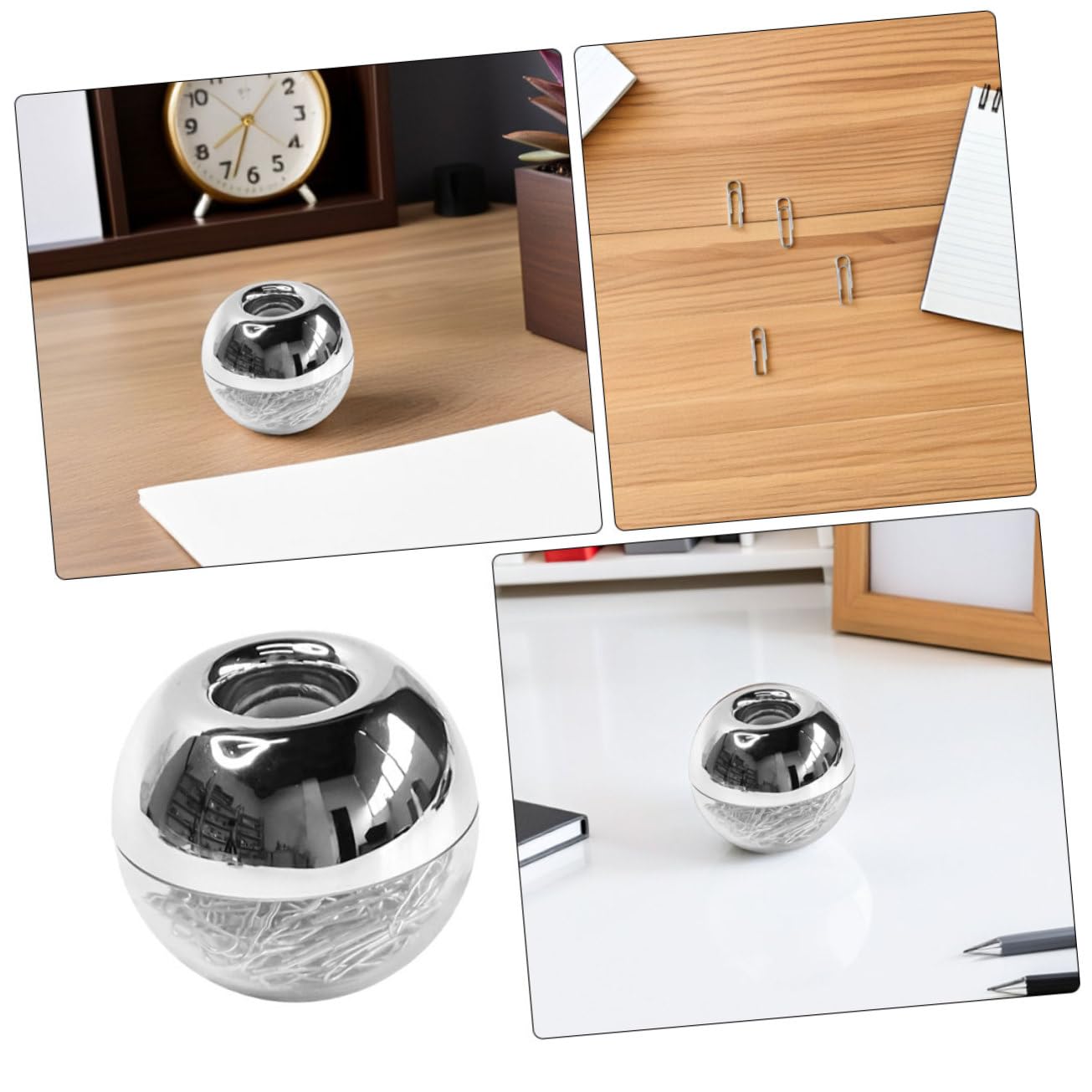 2 Sätze Büroklammern Magnetische Box Büroklammern Formen Metall Büroklammer Speziell Geformte Büroklammer Farbige Metall Dekorative Kleine