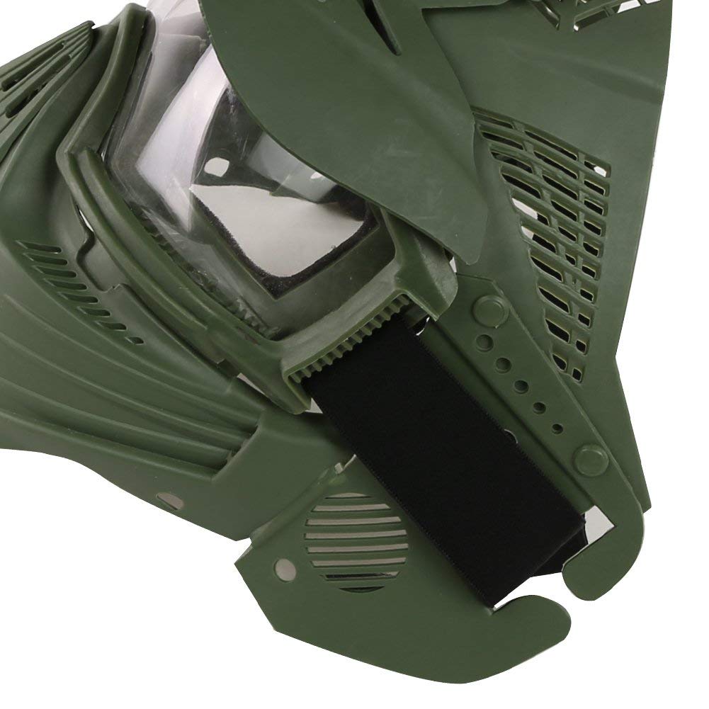 Maschera Softair Maschere Paintball Airsoft Tattico Full Face Protettiva Gear Mask Halloween Costume Accessori