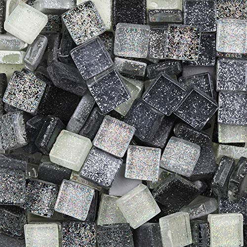 200g Carré Céramique Mosaïque Tuiles 1cm Main Matériaux DIY Mural Décoration