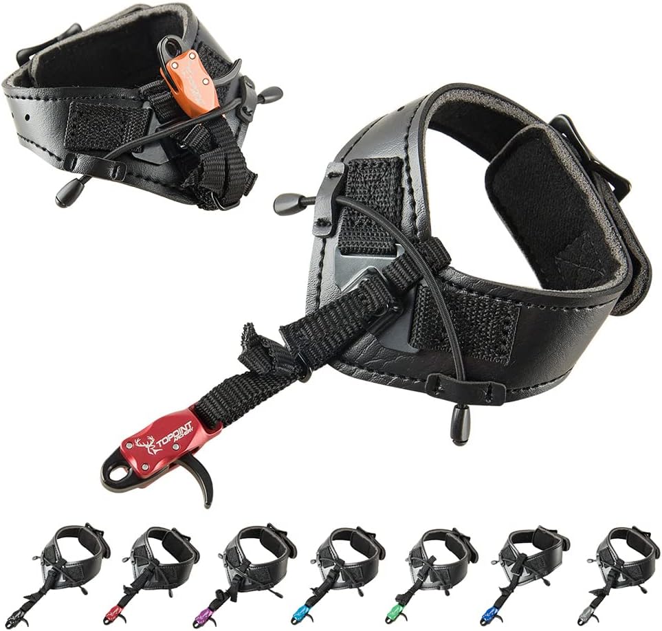 ZSHJGJR Compound Bow Release Aids Trigger Full Adjustable for Adult/Youth Archery Compound Bow Target Shooting Hunting Accessories