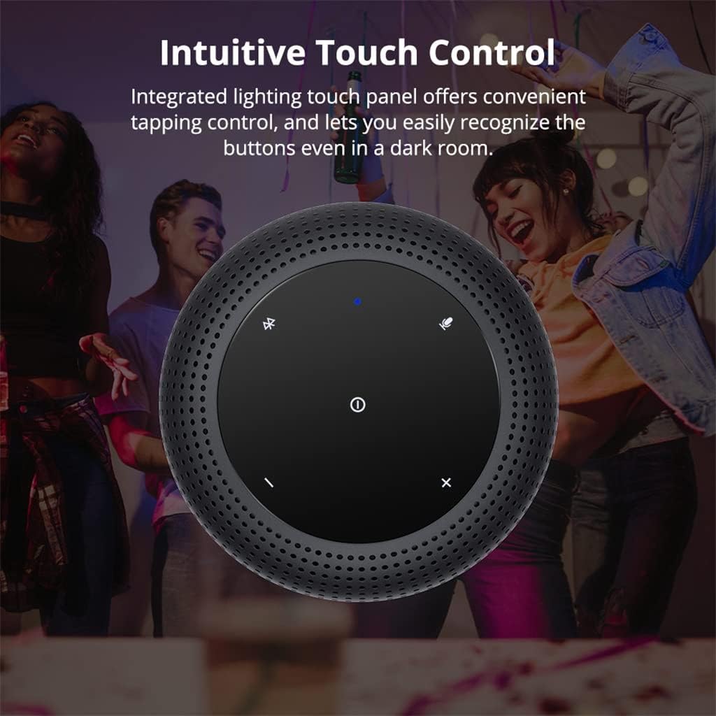 czdyuf speaker 60w home theater speakers column with voice assistant ipx5 nfc 20h play time