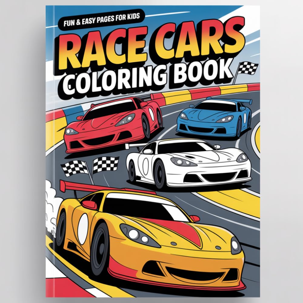 Fun & Easy Coloring Book for Kids: Simple and Cute Designs for Creativity, Relaxation & Learning: Kids Coloring Book: Easy, Fun and Creative Pages for Boys and Girls Ages 4–8