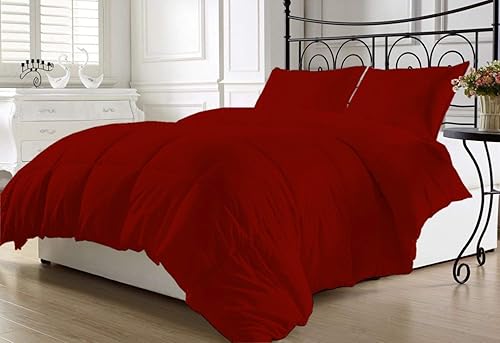 Miniatura 8 de Lujoso edredón alternativo de plumón de ganso para todas las estaciones, tamaño Queen, edredón de 3 piezas, juego de edredón 100% algodón egipcio,