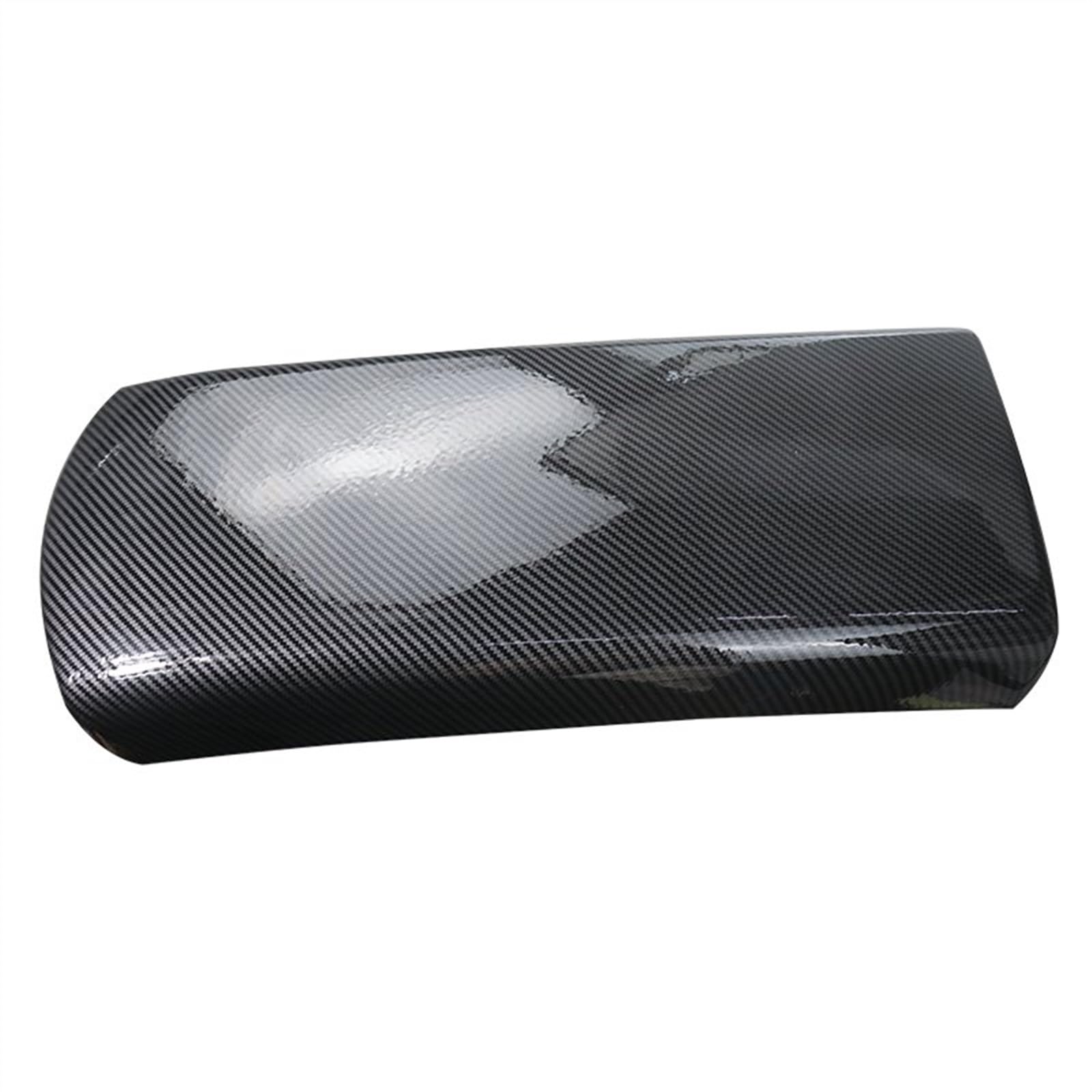 Hmjdz Carbon Fiber Car Part For Benz For Sl Class For W230 For R230 2004-2011 2010 2009 2008 2007 2006 2005 Car Sticker Stowing Tidying Armrest Box Panel Cover