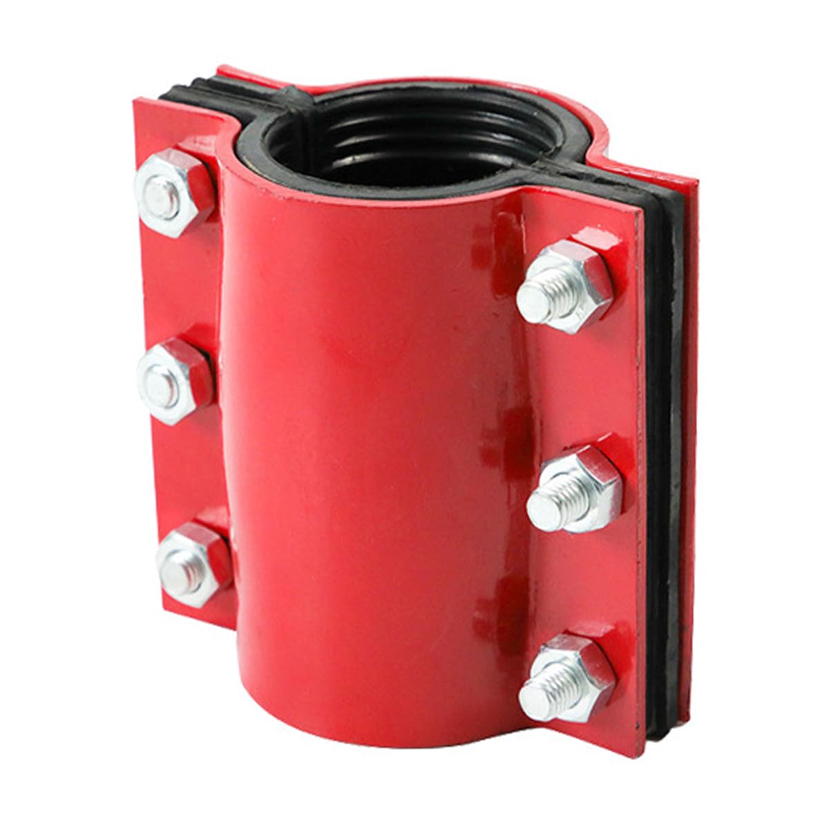 Abrazadera de reparación de tuberías de Agua Abrazadera de Acero Resistente para reparación rápida de tuberías Fácil instalación para Varios tamaños de tuberías Detiene Las Fugas al Instante