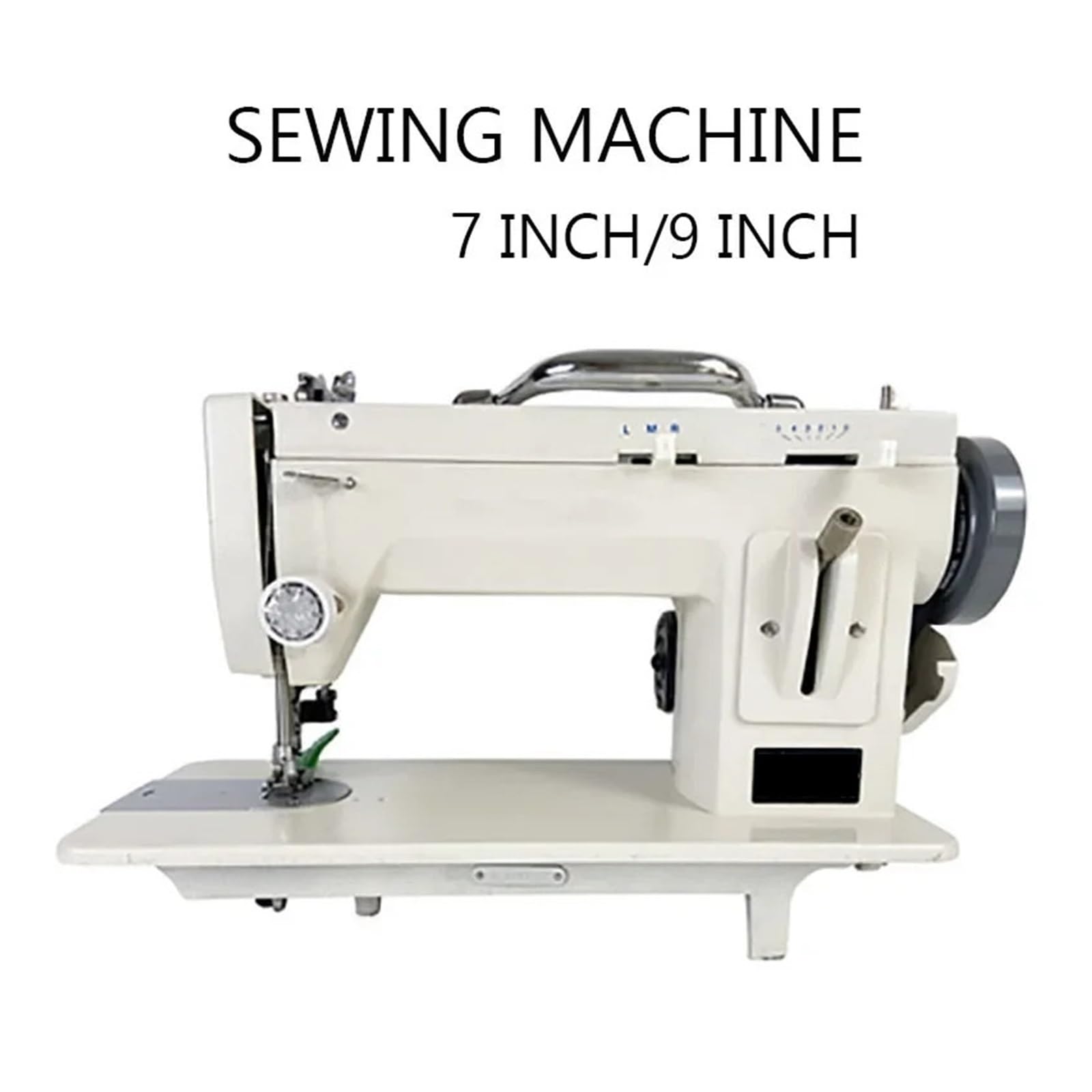 Macchina Da Cucire Elettrica For Materiali Spessi For Carichi Pesanti E Piedino For Camminare In Pelle Con Braccio A Punto Zigzag(7 inch)