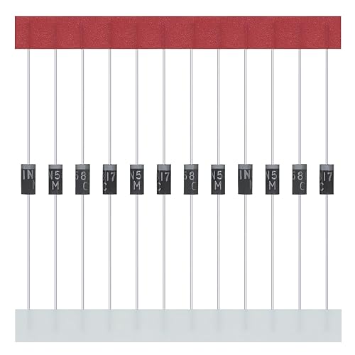 Miniatura 16 de 35 PCS 1N5349B 5W 12V Zener Diodo 5349 5Watt 12Volt Diodos de potencia automotriz diodos unidireccionales DO-201AD paquete