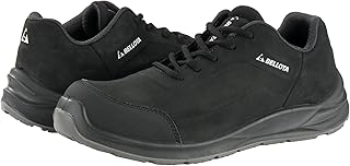Bellota Bellota FTW03-45B S3 - Tênis de Segurança para Homem Flex Carbon S3 de Couro Hidrofugante Nobuck, Calçado de Trabalho Flexível e Leve, Tamanho 45