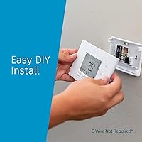 Vista 4 de Sensi - Termostato inteligente, 100 años de experiencia, Wi-Fi, privacidad de datos, programable, fácil de instalar, funciona con Alexa, certificado