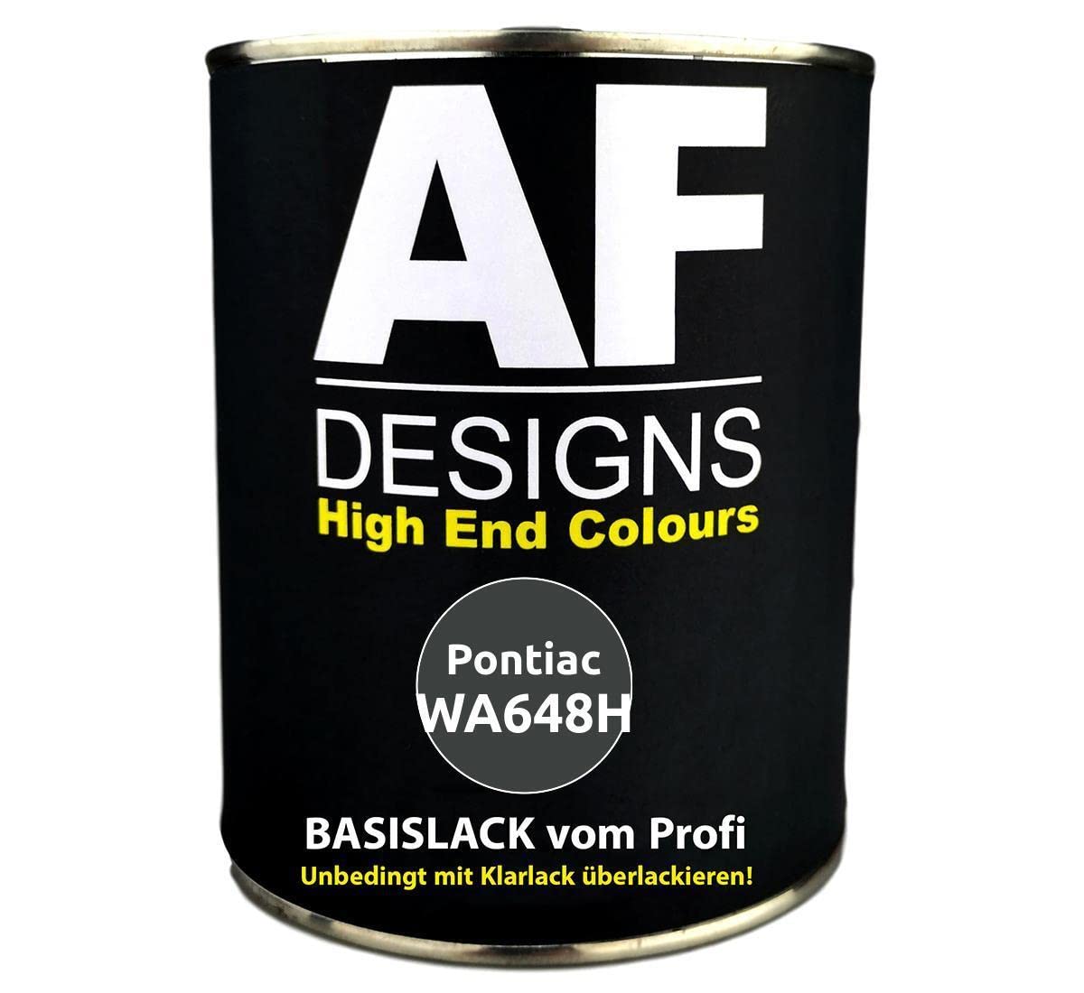 Alex Flittner Designs Peinture de voiture pour Pontiac WA648H Dark Otter Perl - 1 l - Peinture métallique - Prêt à l'emploi