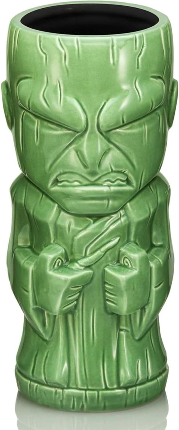 Geeki Tikis Harry Potter Voldemort Ceramic Mug | Party Cocktail Tumbler For Liquor and Beverages | Holds 18 Ounces