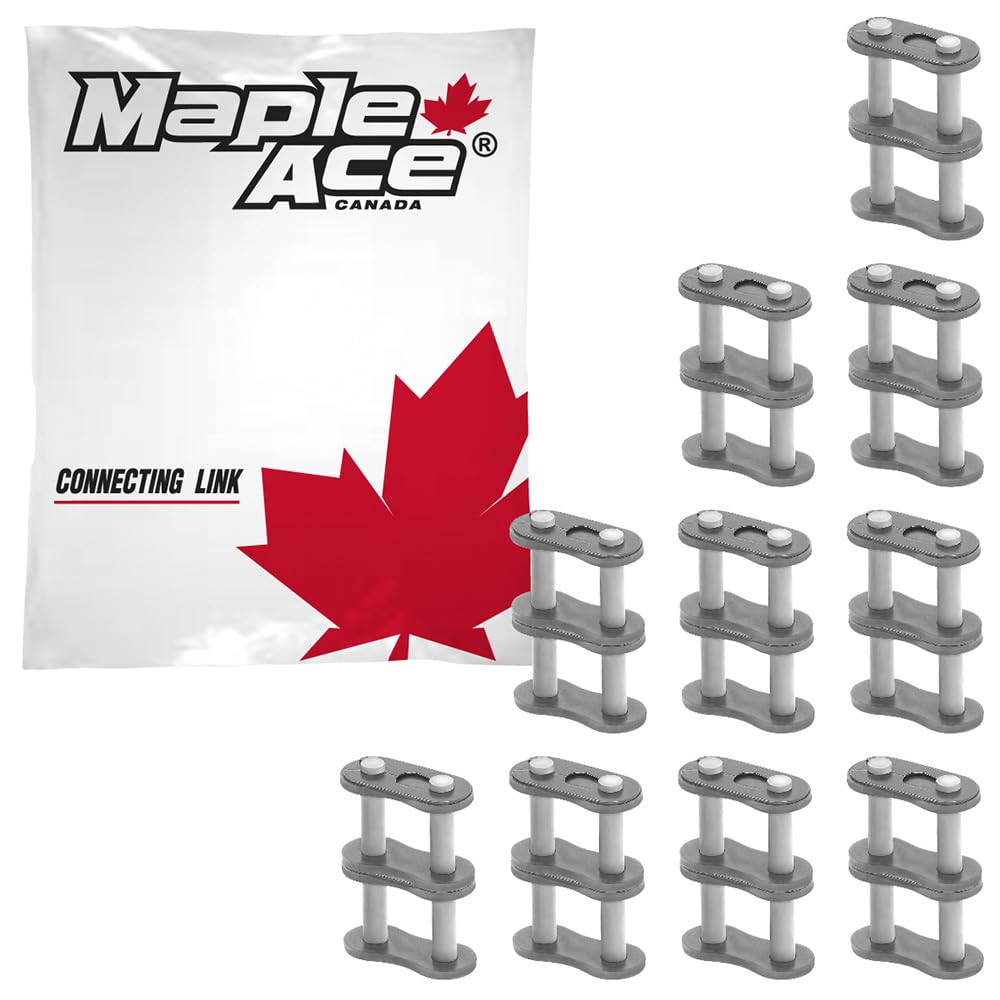 MAPLE ACE #35-2 Connecting Master Link for Roller Chain Double Strand (Qty 10)