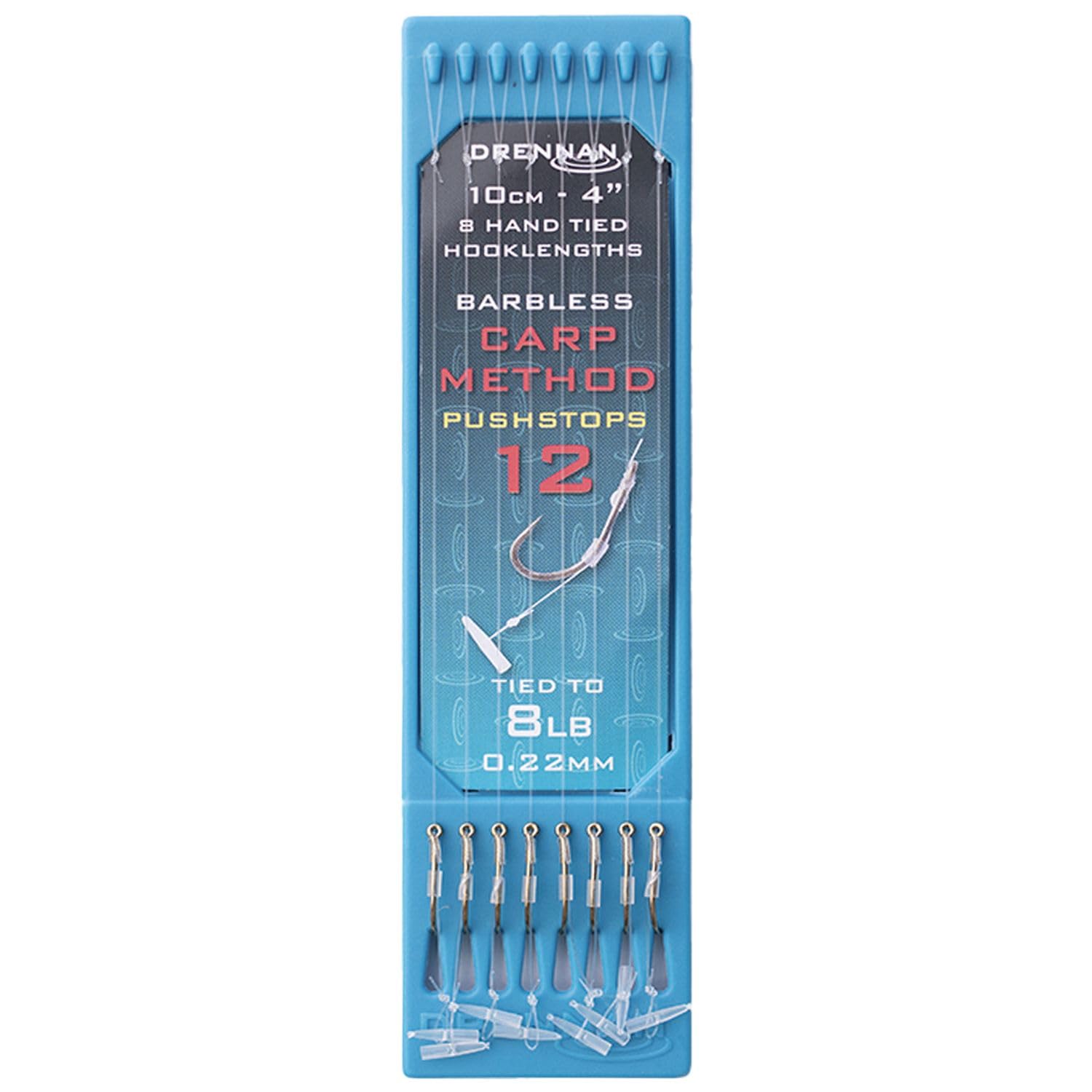 Drennan 4" Carp Method Pushstop Hook Plates: 12 To 8lb