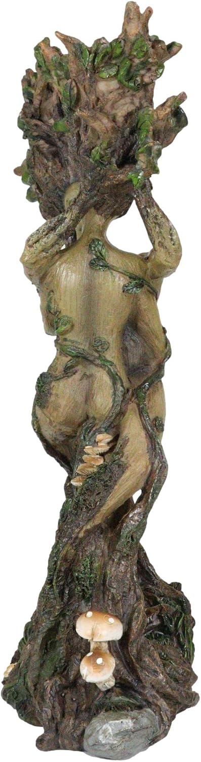 Ebros Gift Dance of Spring Celtic Greenman and Tree Woman Gaia Dryad Ent Native Earth Goddess Couple Kissing and Making Love Figurine Tree of Life Mystical Creature Being Forest Flora and Fauna