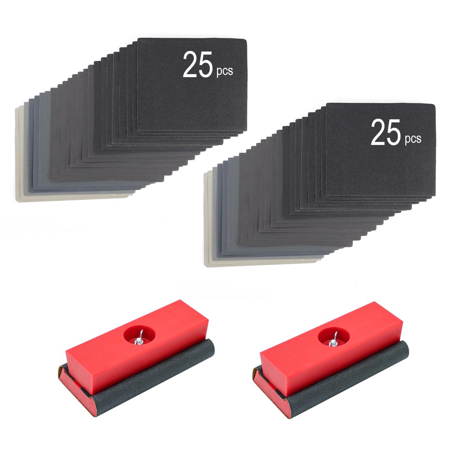 SCOTTCHEN Sanding Blocks - 28 Grit Set -10