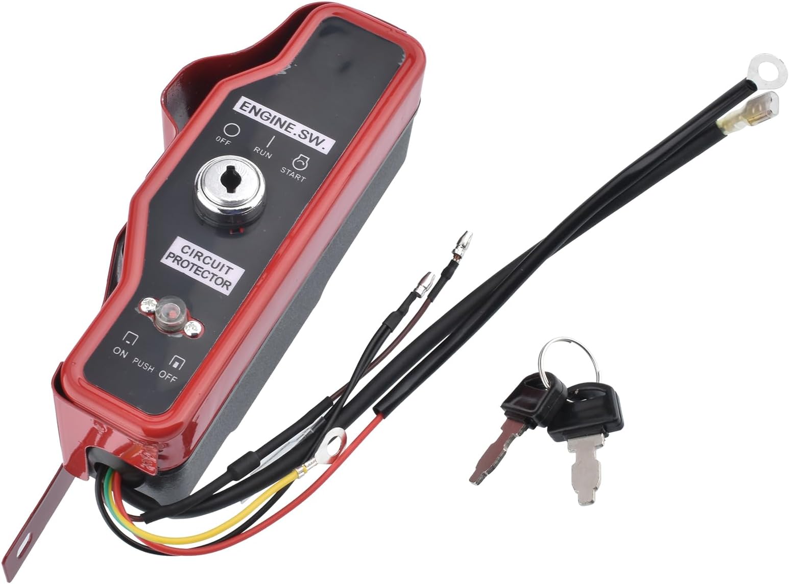 Cancanle GX340 GX390 Key Ignition Switch Box for Honda GX 340 390 11HP 13HP Gasoline Engine Motor Generator Pump