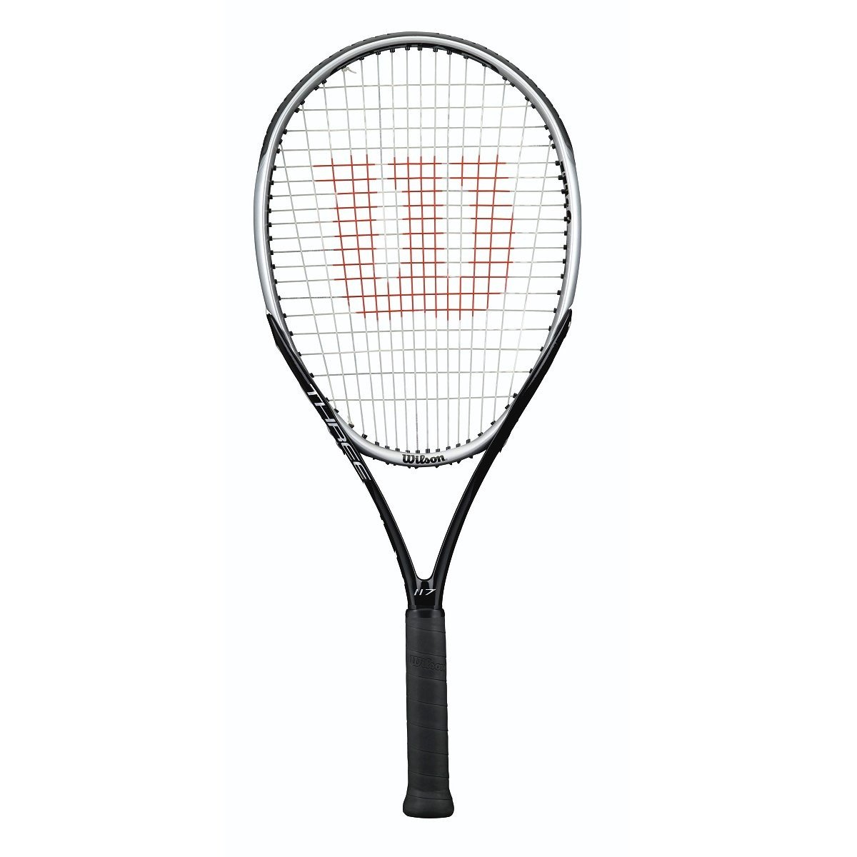 Buy Wilson BLX Three 2013 Tennis Racquet - Black/Silver (4 3/8
