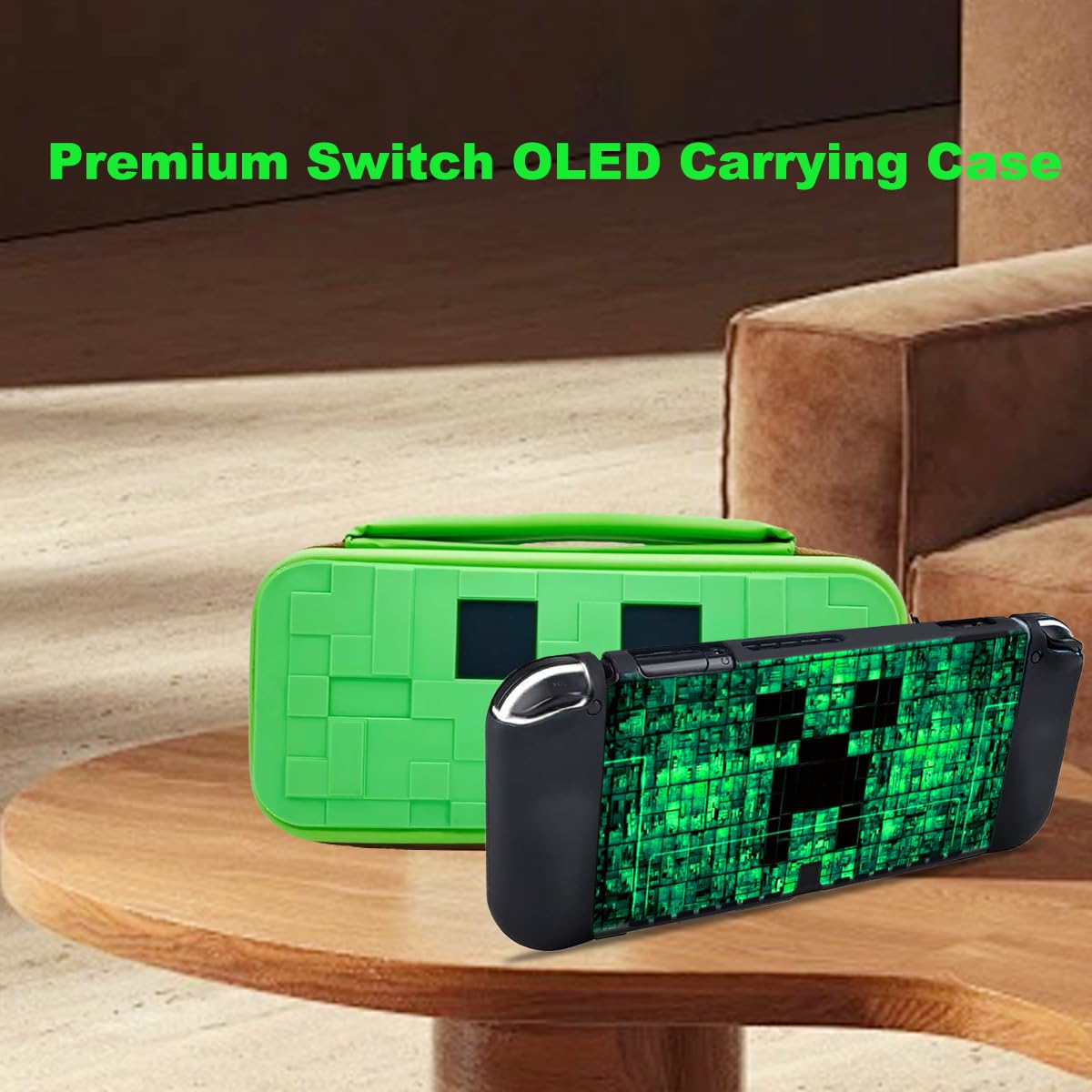 Custodia da trasporto per Nintendo Switch OLED, custodia morbida OLED per interruttore, protezione schermo, tappi per manopole per pollice, accessori OLED per console e Joy con, custodie da viaggio