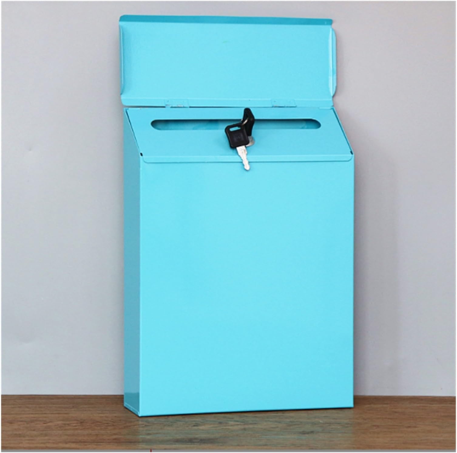 Pink Wall Mounted Locking Mailbox Letterbox Post Box Drop Box with Payments Holder