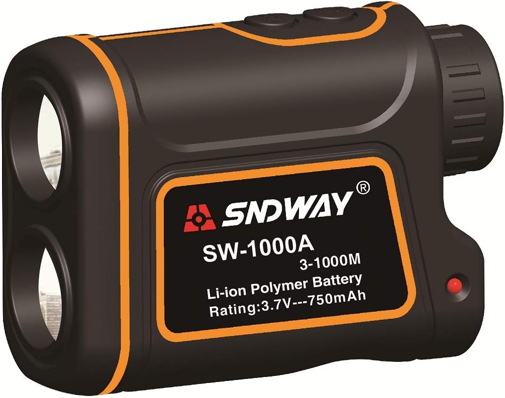 SNDWAY 1000m Laser Distance Meter Telescope Golf Laser Rangefinder Monocular HT