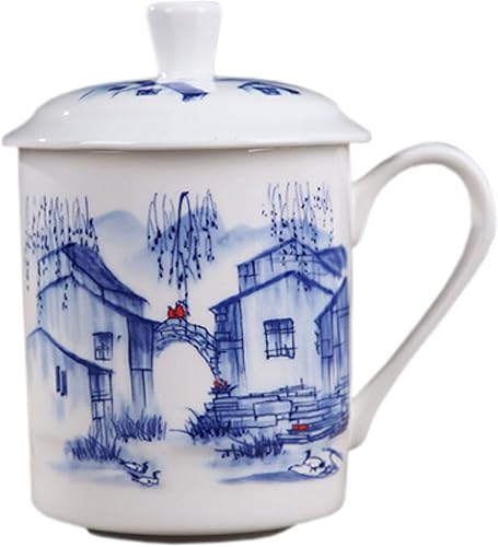 BandTie - Práctico sistema de elaboración de té chino gongfu en hebras y de café, para uso doméstico, en viajes y en la oficina, de porcelana de