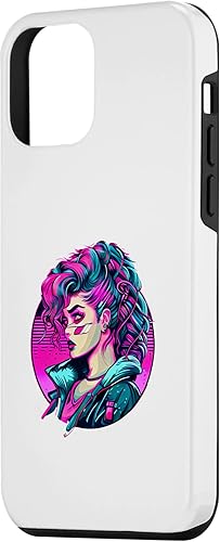 Miniatura 2 de iPhone 12 mini Retrowave Synthwave 80s Design For The Eighties Music Lovers Case