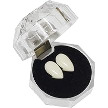 Secaden Cosplay 13mm Vampire Teeth Dentures Halloween Party Props Fangs (13mm)