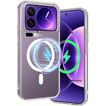 CONSTRAIN Xiaomi 17 Pro Max  in Sararmaz Kamera Bo lu u Tam A k Mika Sert Parlak  effaf MagSafe  le Uyumlu Telefon K l f  Arka Kapak -  effaf