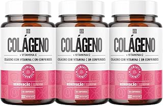 Kit 3x Colágeno Hidrolisado c/Vitamina C - Iridium Elements