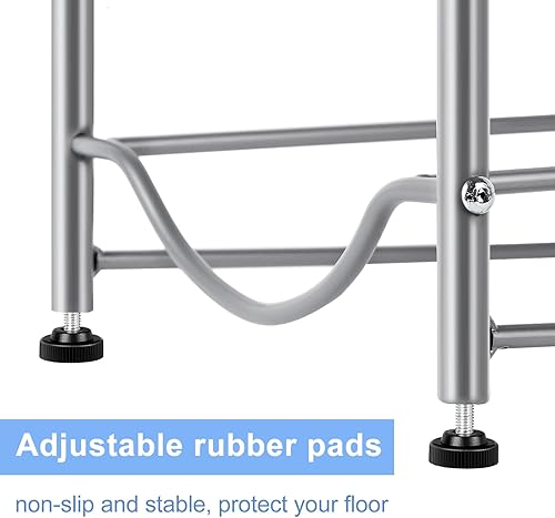 Miniatura 4 de Soporte para botellas de agua de 5 galones, enfriador de agua, para almacenamiento de 3 botellas, desmontable y resistente, organizador de jarra de