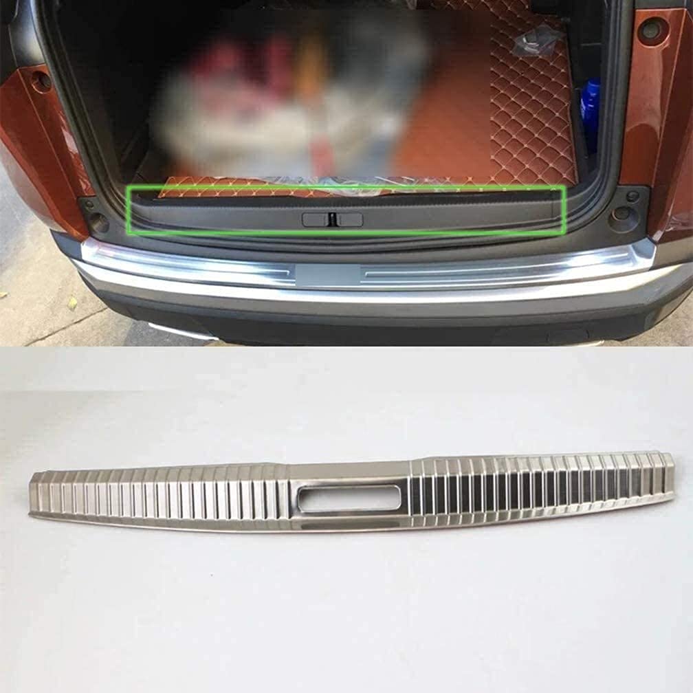 DYTWXG Protezione paraurti Posteriore in Acciaio Inossidabile Cromato per Peugeot 4008 2017, Protezione paraurti Posteriore Protezione AntiGraffio, Accessori paraurti Auto