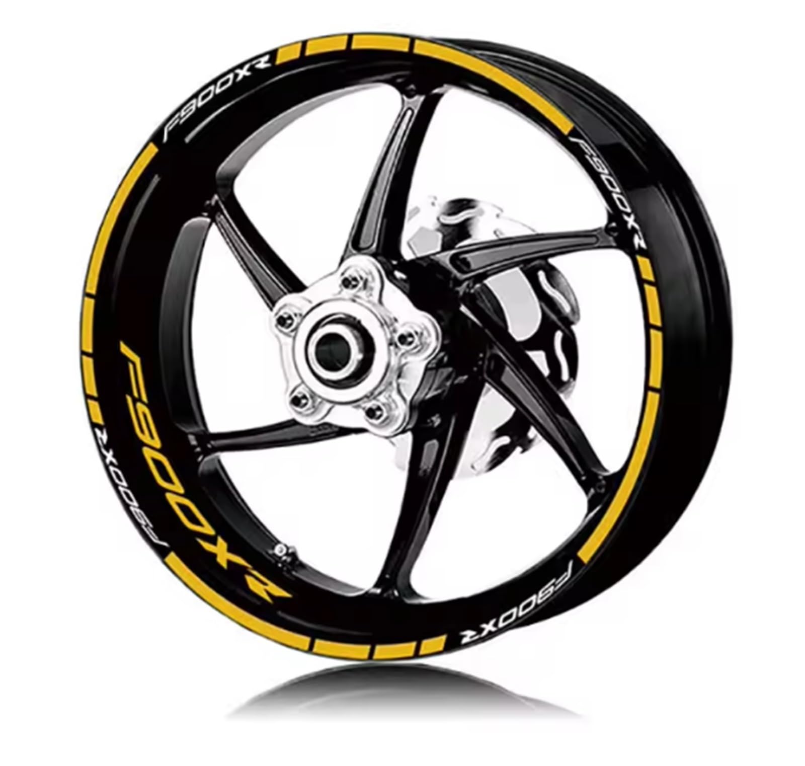 Decorative Stickers Motorcycle Wheel Sticker Rim Stripe Decal Waterproof Tape Reflective Accessories for BMW F900XR F 900XR F900xr