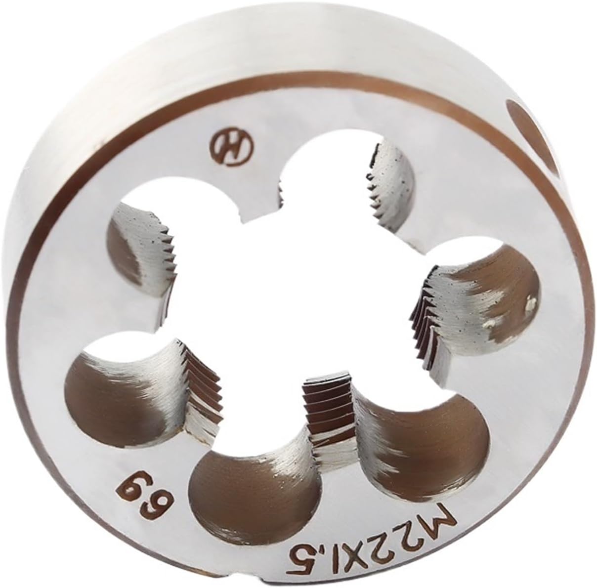 Die Alloy Steel Fine Tooth Round Dies Threading Cutting Tool(Fine Tooth M10x1)