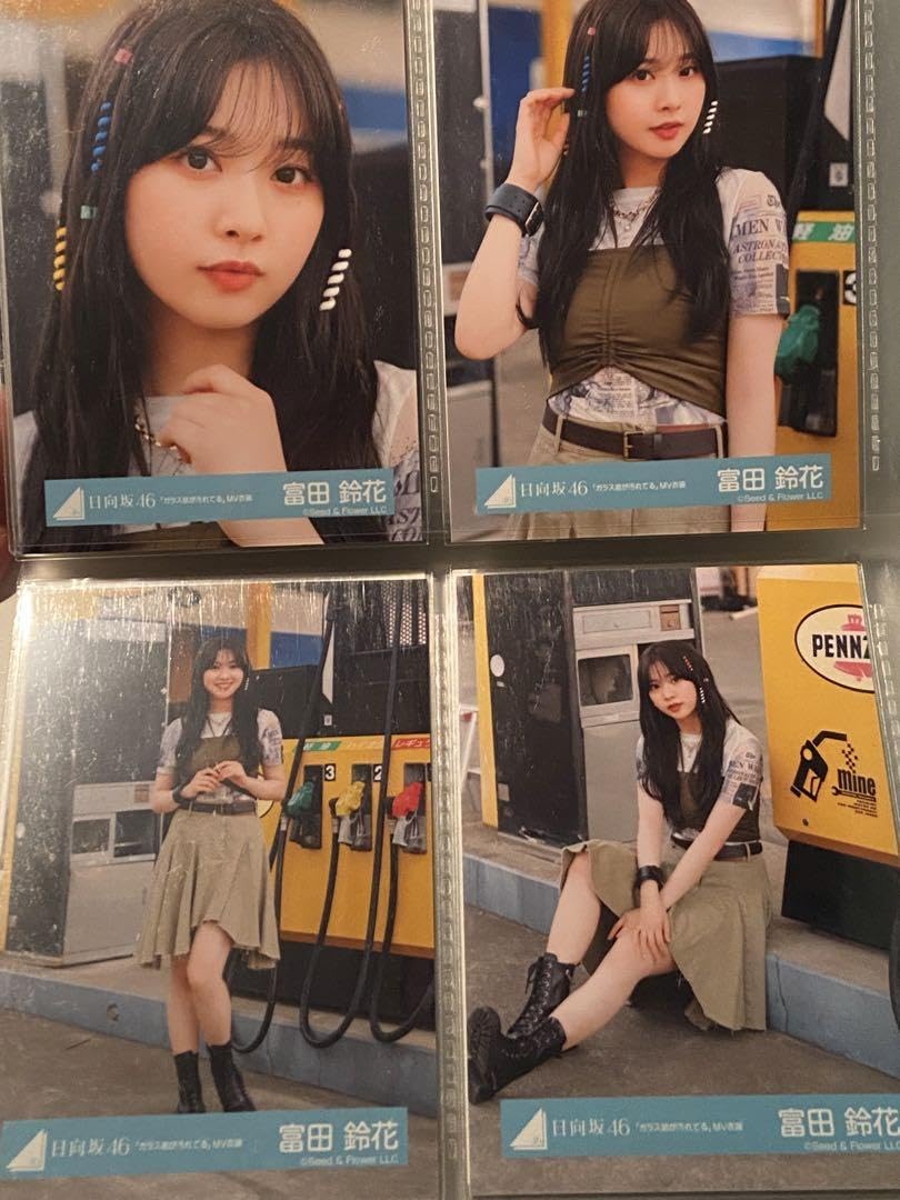 Amazon.co.jp: 日向坂46 富田鈴花生写真 ガラス窓が汚れてる 富田鈴花 
