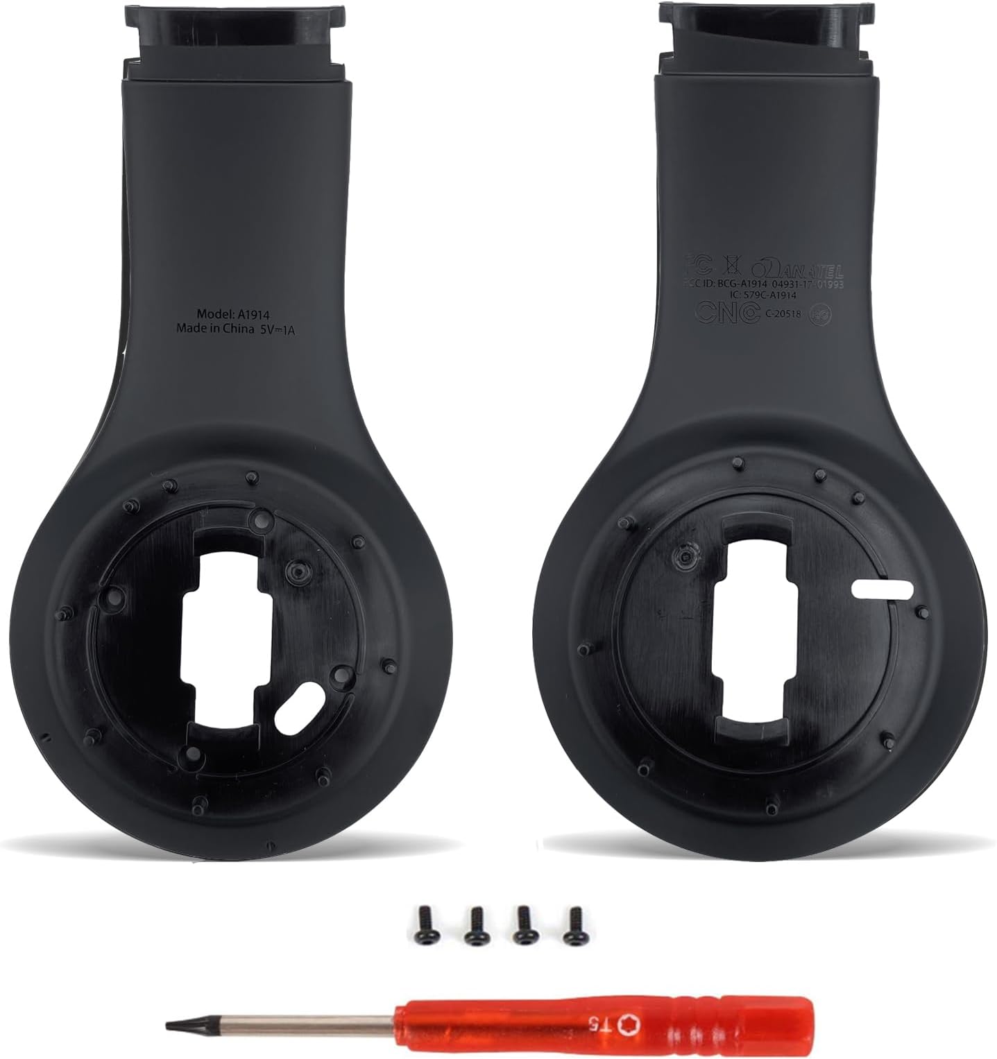 Studio 3 Inside Panel Studio3 Replacement Parts Inner Earphone Shell Accessories Compatible with Beats by Dr. Dre Studio3/A1914 Studio 2 Wireless/B0501 Headphones (Matte Black)