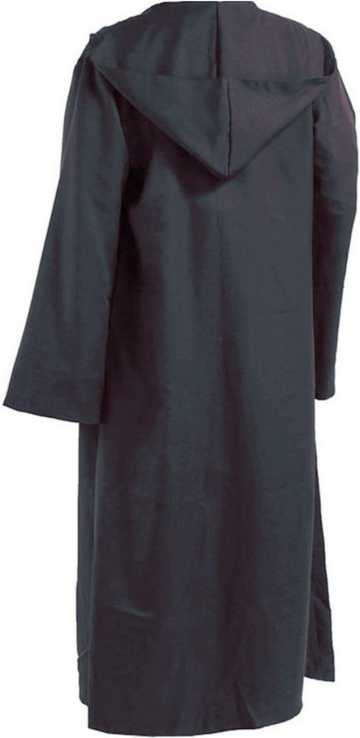 Men Hooded Robe Cloak Knight Fancy Cool Cosplay Costume