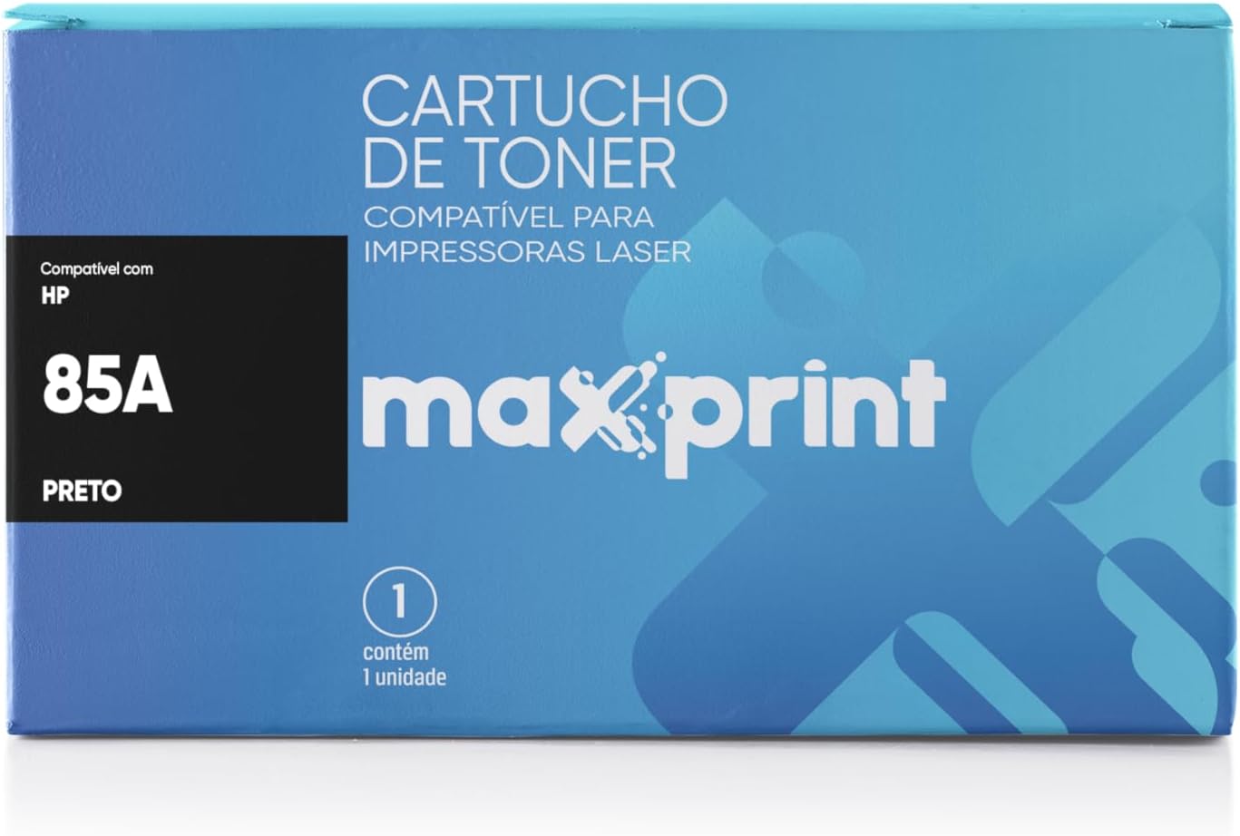Cartucho de toner Maxprint Compatível HP CE285A No.85A Preto