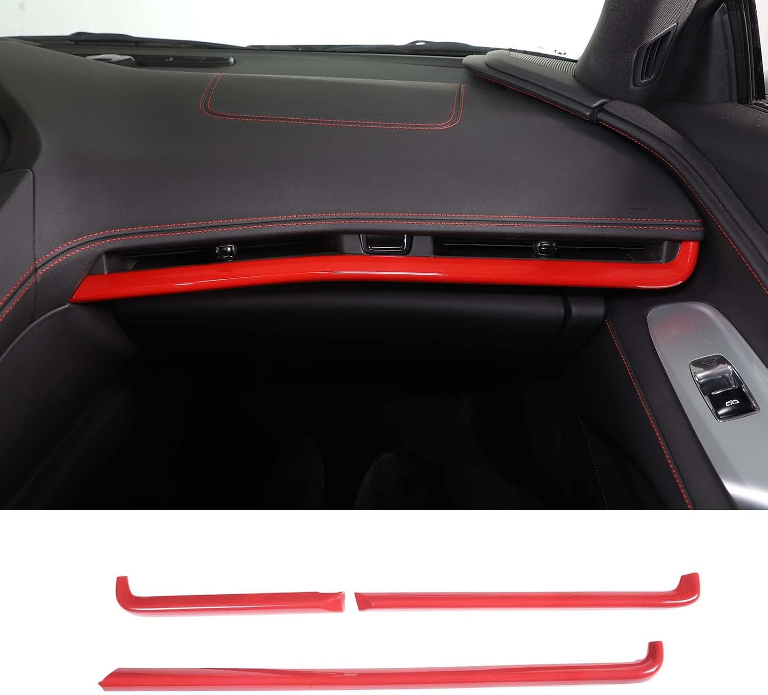 Pannello di copertura del vano motore + staffe portapacchi per Corvette