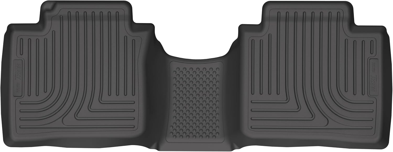 Husky Liners Weatherbeater Floor Mats | Fits 2009-2011 Toyota Venza | 2nd Row, 1-pc Black - 12961